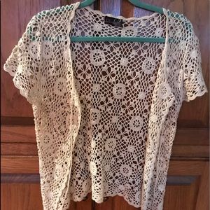 Short sleeve cover up